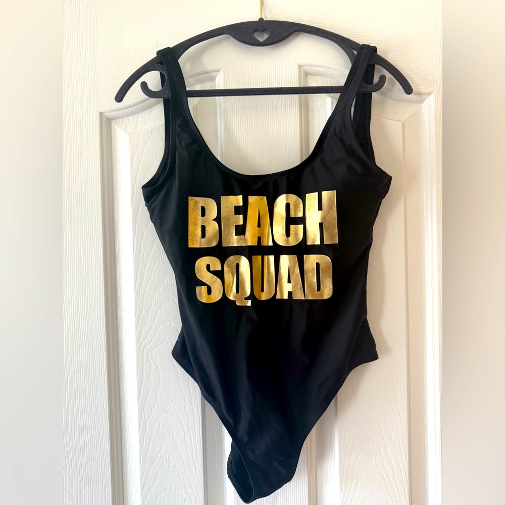 Black Beach Squad Swimsuit NWOT